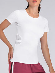 Wrap Solid Quick Dry Sports Tees