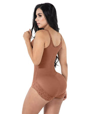 High Compression Shapewear With Hook Shaper Adjustable Bra Slimming Bodysuit