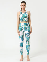 Floral Printed Top & Legging Suits