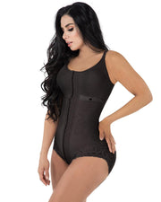 High Compression Shapewear With Hook Shaper Adjustable Bra Slimming Bodysuit