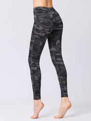 Camouflage Print Yoga Leggings