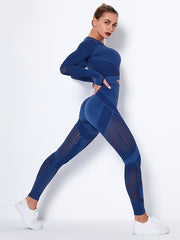 Moisture Absorbing Yoga Long Sleeve Suit