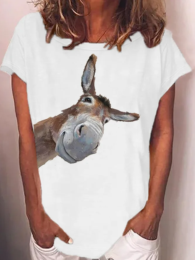 Donkey Print Women's T-shirt