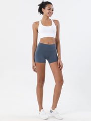 Nude Fabric Tight Titting Three Minutes Of Pants  Sport Shorts