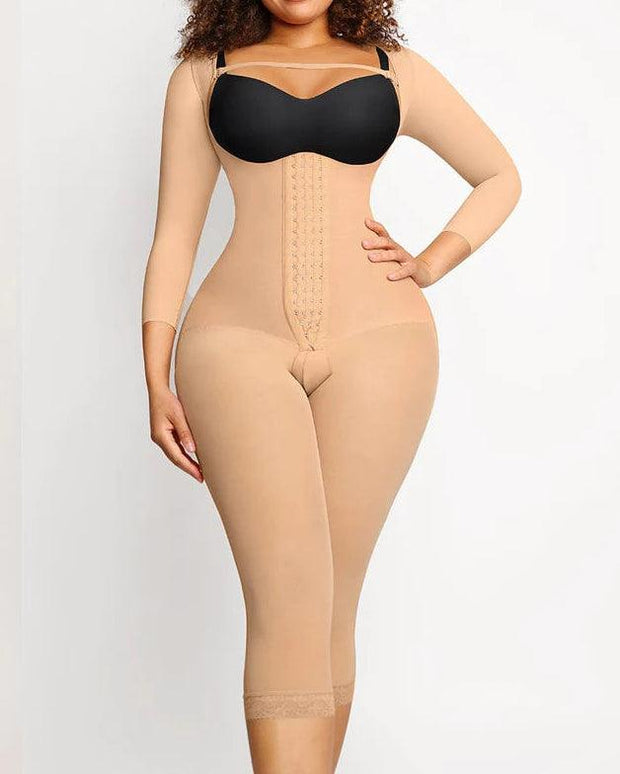 Georgia U-shaped Free Cutting Cuff Design Postsurgical Breast Support Butt Lifting Fajas