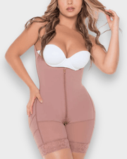 High Control Zipper Faja With Closure