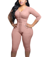 Full Body Support Arm Compression Shrink Your Waist With Built In Bra