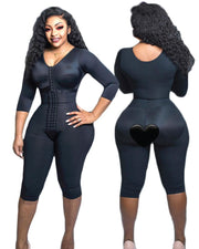 Full Body Support Arm Compression Shrink Your Waist With Built In Bra