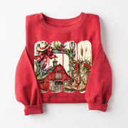 Western Christmas Sweatshirt