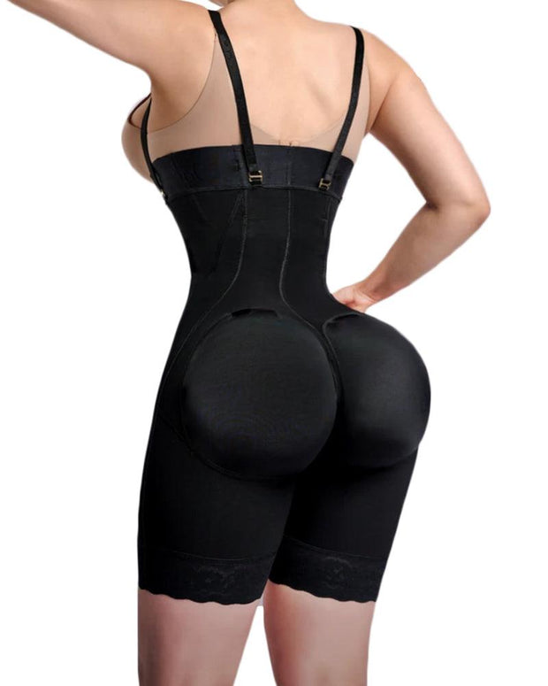 Women Body Hourglass Girdle - Rib-height, Mid-leg