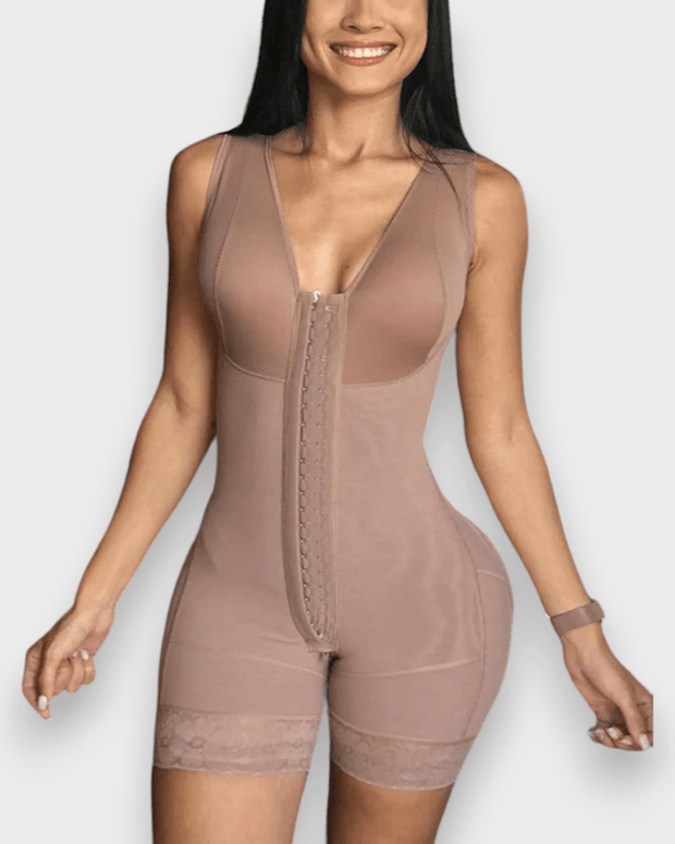 Shapewear Slimming Bodysuit Body Shaper With Hook-eye Body Faja